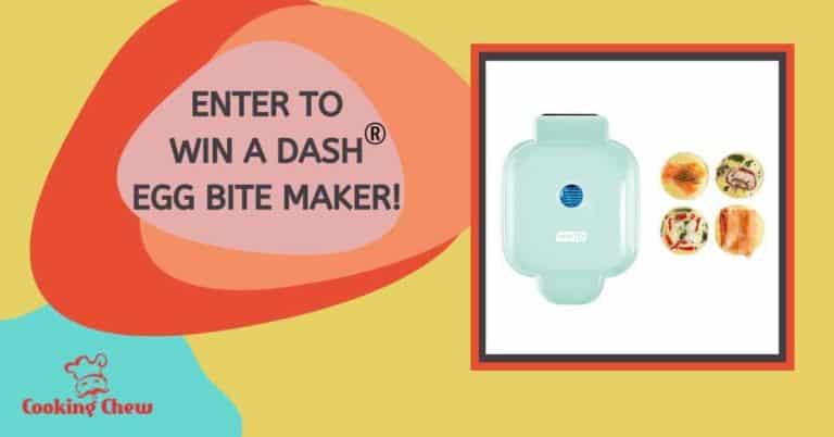 𝐖𝐢𝐧 𝐚𝐧 𝐀 Dash Egg Bite Maker