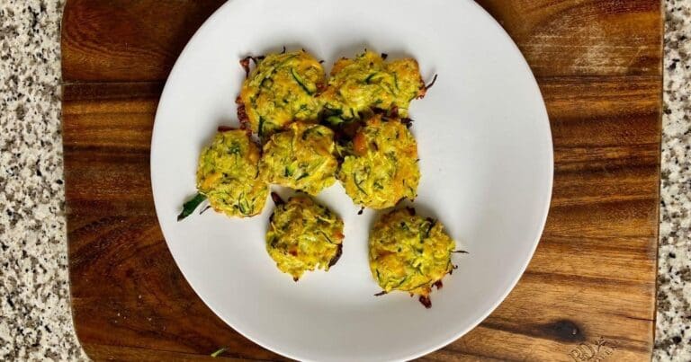 Baked Zucchini Appetizer (Cheesy Fritters)
