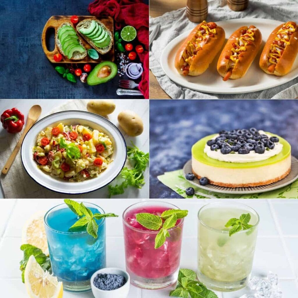 fourth of july desserts vegan
