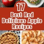 17 unique recipes using Red Delicious apples, perfect for cooking and creative apple dishes.