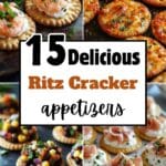 Assorted Ritz Cracker Appetizers for a Party