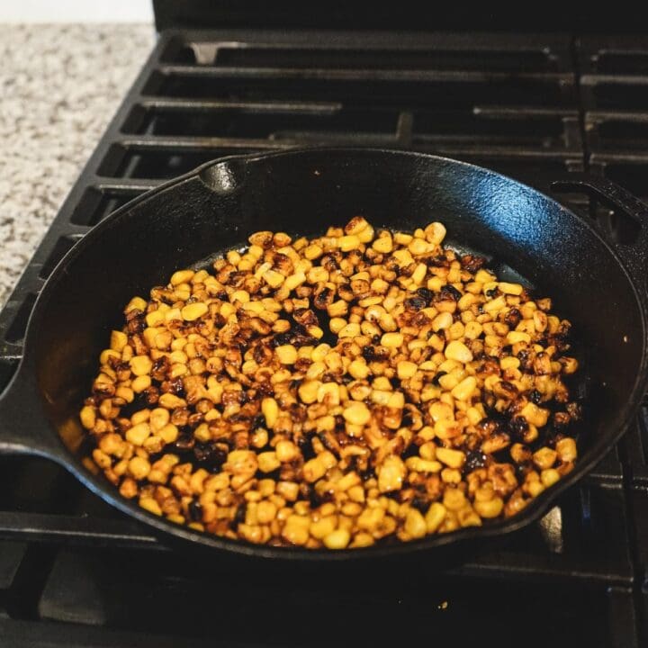 Easy Skillet Fried Corn Recipe (Just 4 Ingredients )