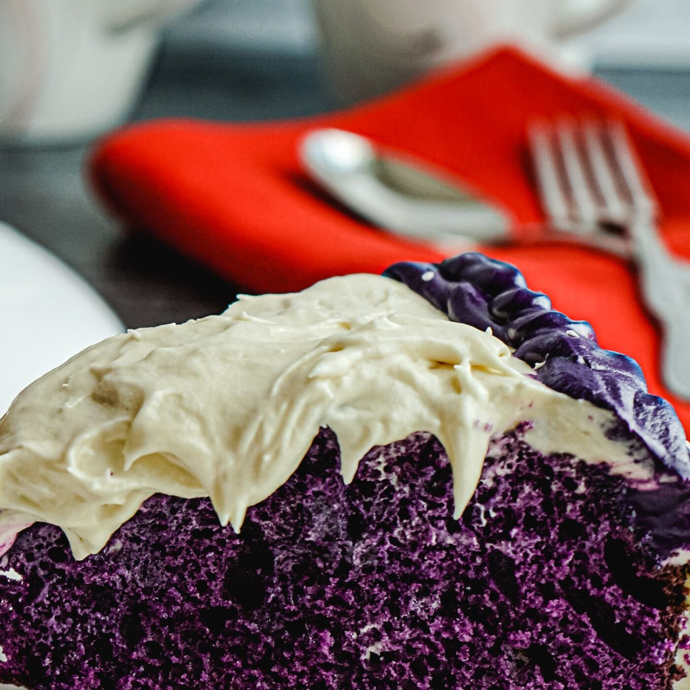 Ube Cake — Moist, Tender & Naturally Purple
