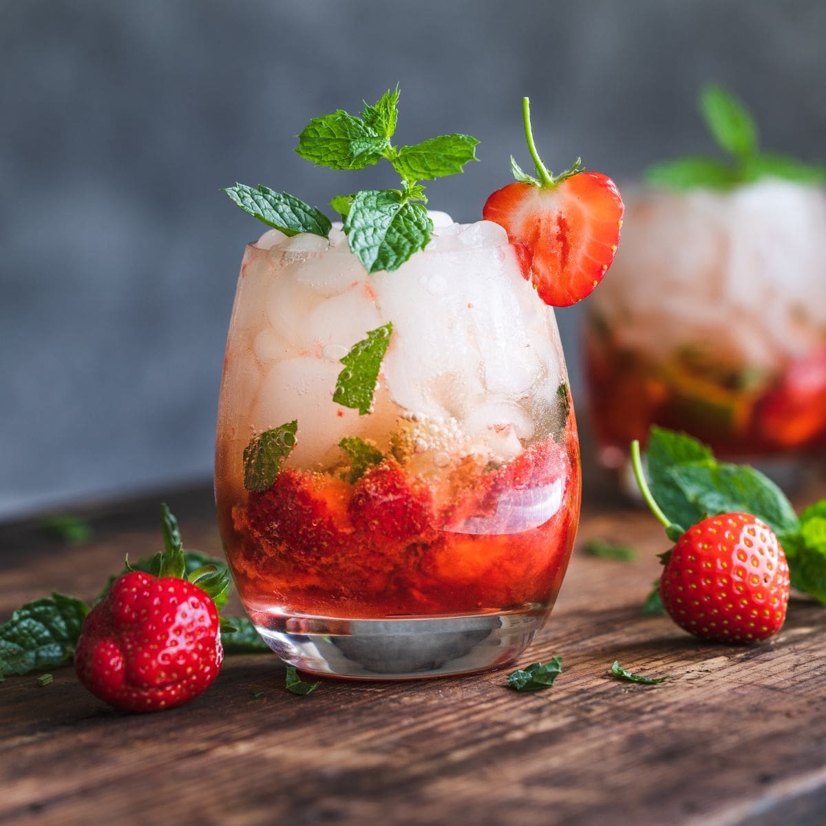 4th of july colored drinks