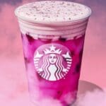 Glinda’s Pink Potion and Elphaba’s Cold Brew | Photo credit: Starbucks