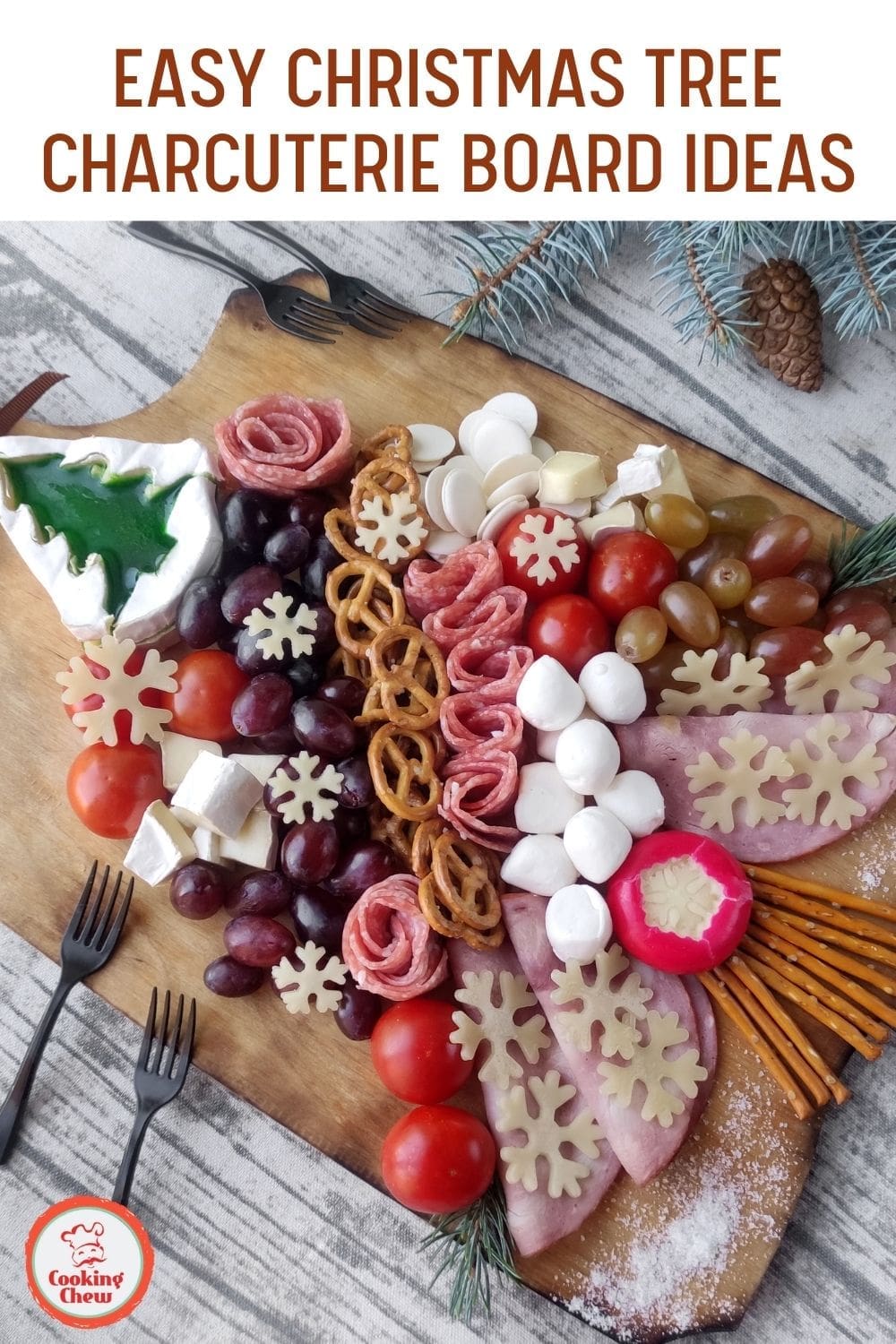 Christmas Tree Charcuterie Board | Festive & Easy Holiday Appetizer