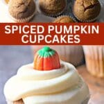 Spiced Pumpkin Cupcakes