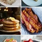 A vibrant healthy breakfast bowl filled with yogurt, granola, and fresh berries.