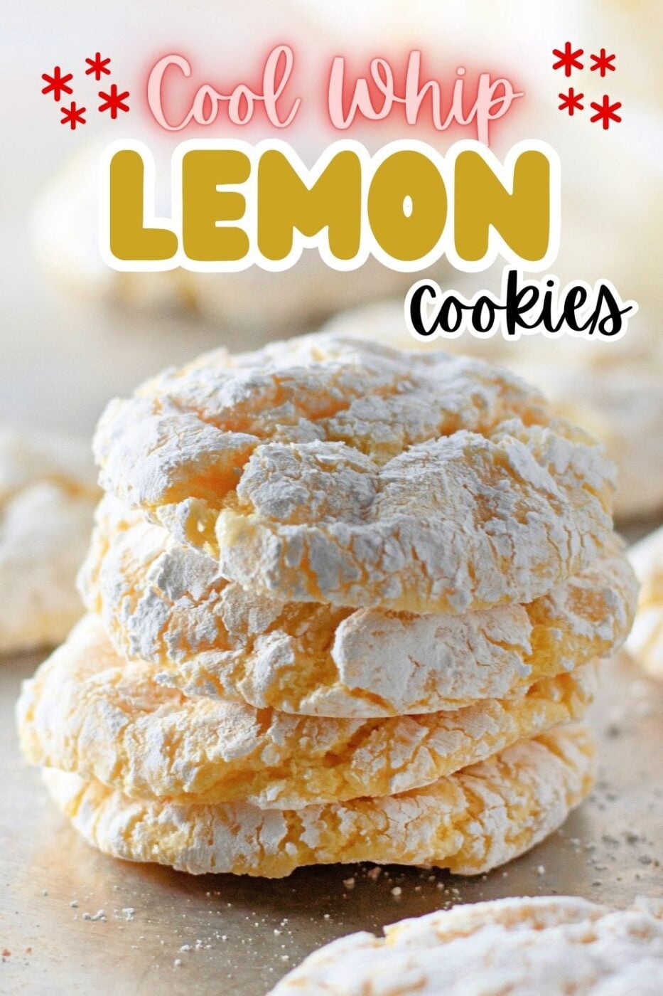 Lemon Wip Easy Lemon Cool Whip Cookies – Soft, Chewy, 4-Ingredient Recipe