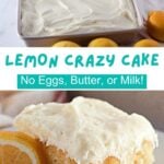 Soft & Fluffy Egg-Free Lemon Cake Recipe
