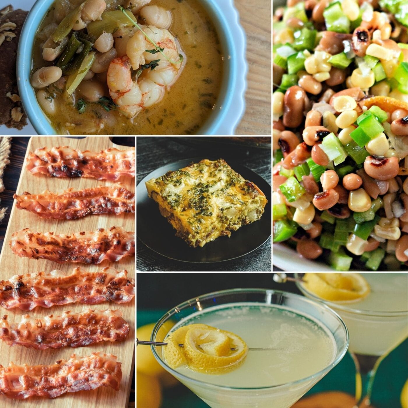 Delicious and easy savory brunch food ideas.