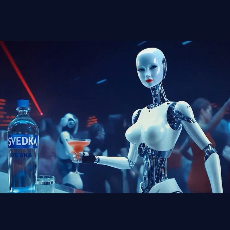 The SVEDKA Robot Is Buying You a Drink—If You Promise to Put Your Phone Down