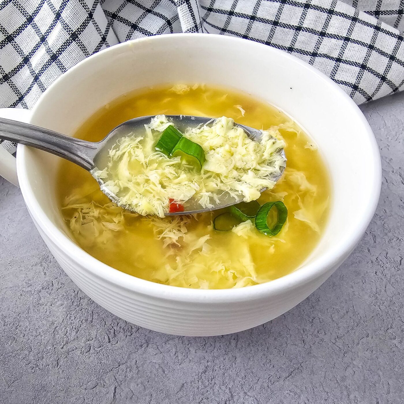 Homemade Egg Drop Soup Recipe