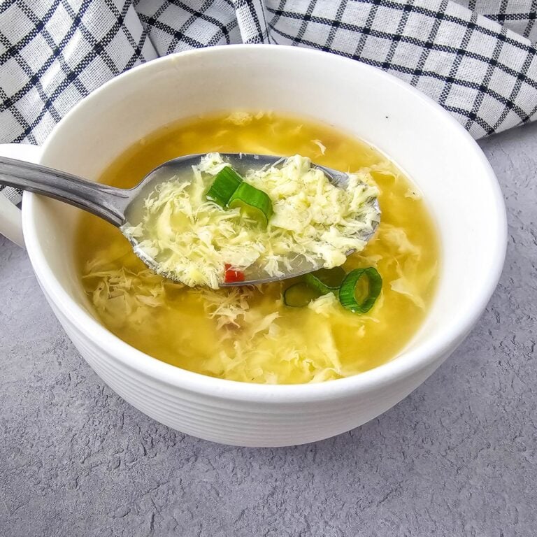 Homemade Egg Drop Soup Recipe