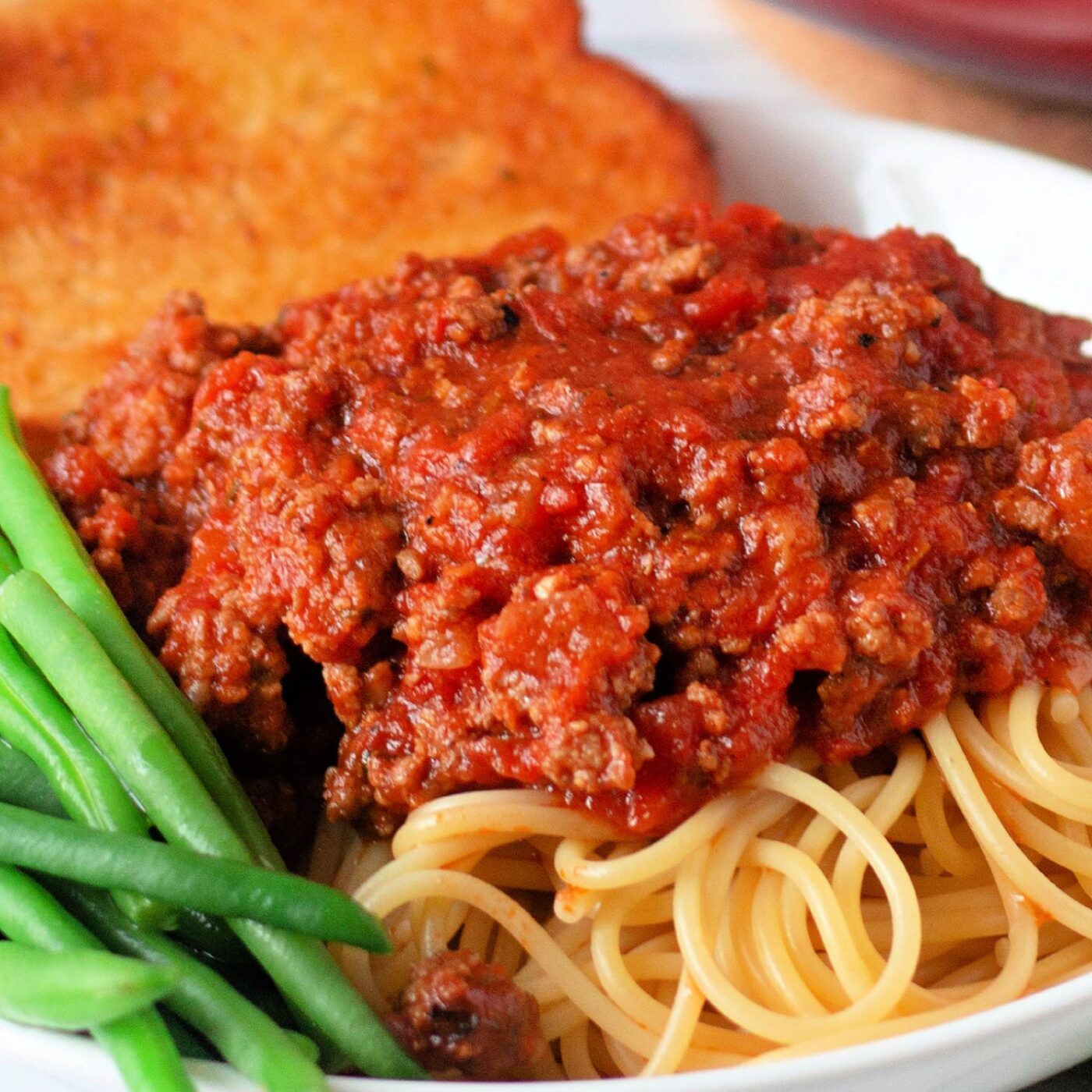 Homemade Meat Sauce for Pasta + More