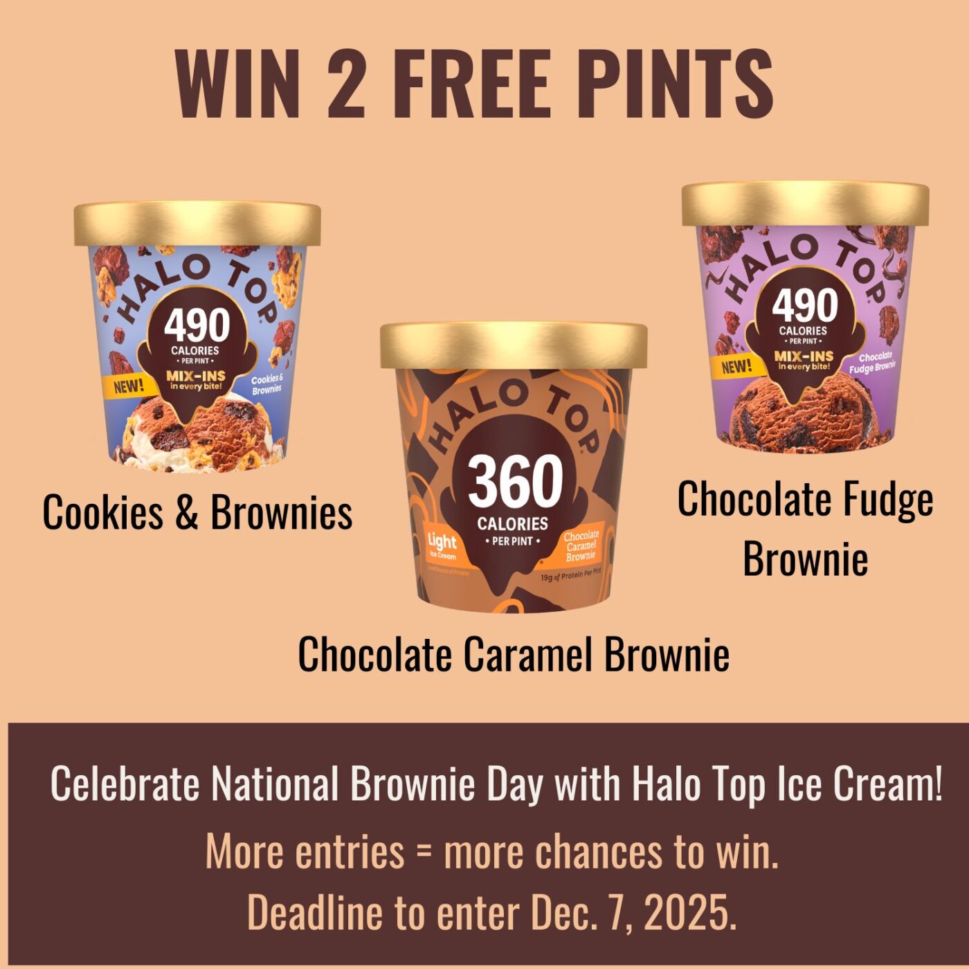 Free Halo Top Ice Cream Giveaway: How to Enter Before Dec 7 Deadline