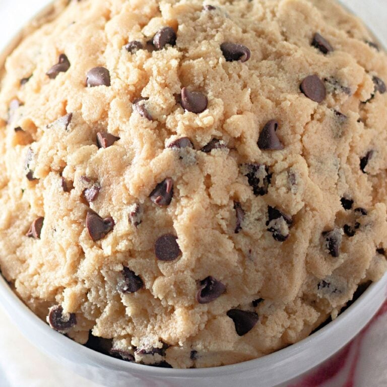 Edible Chocolate Chip Cookie Dough