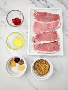 Brown Sugar And Ketchup Pork Chops Ingredients