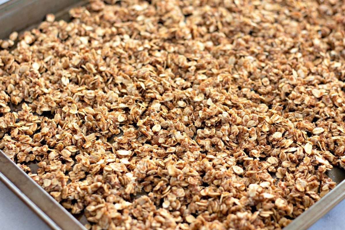 homemade cranberry granola golden baked