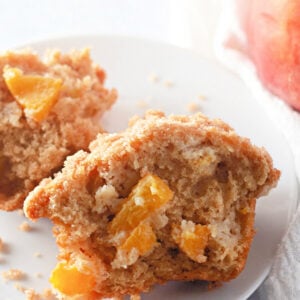 Peach streusel muffins recipe