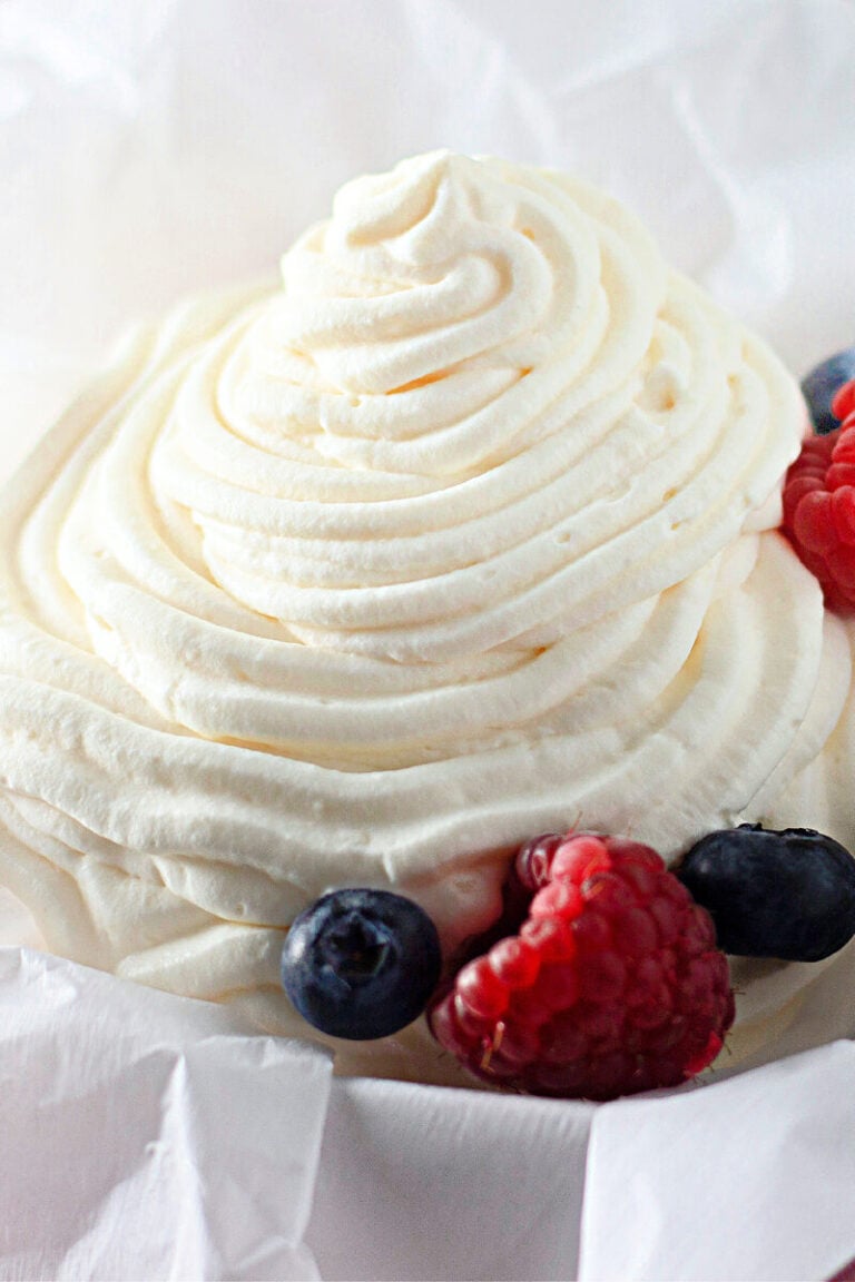 Stabilized Whipped Cream