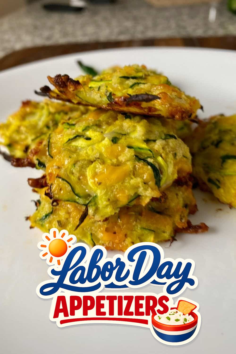 Baked Zucchini Appetizer - Labor Day Appetizers