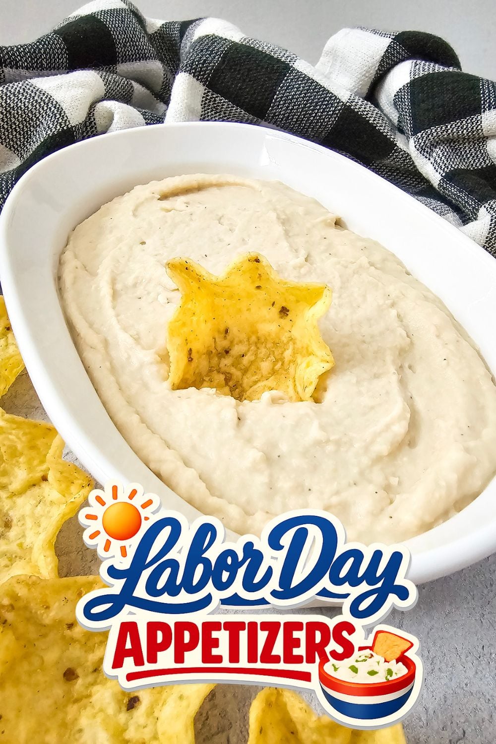White Bean Dip - Labor Day Appetizers