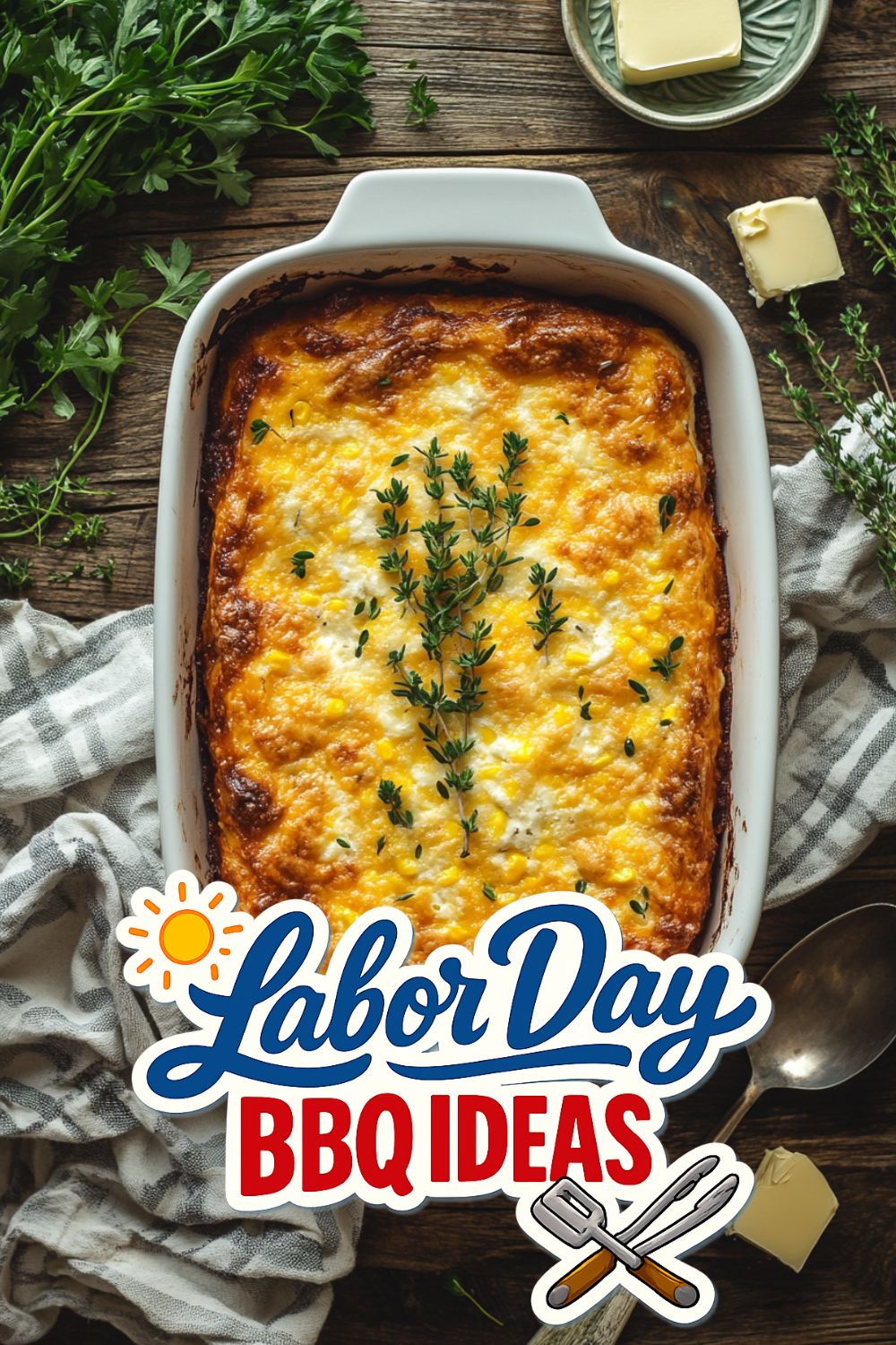 Jiffy Corn Casserole - Labor Day BBQ Ideas