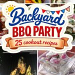 Backyard BBQ Party food for a Labor Day crowd pin
