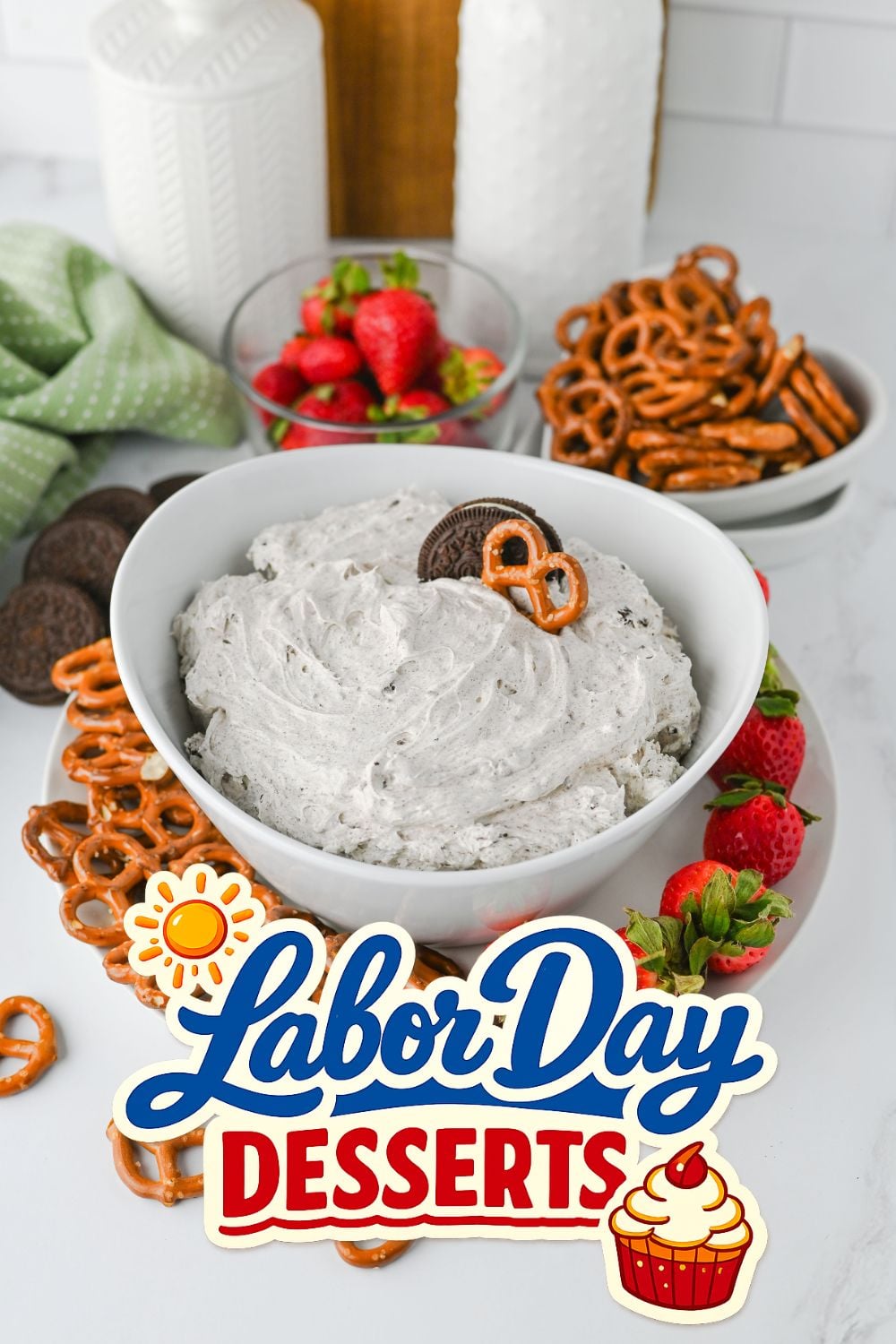 Easy OREO Dip - Labor Day dessert for a crowd