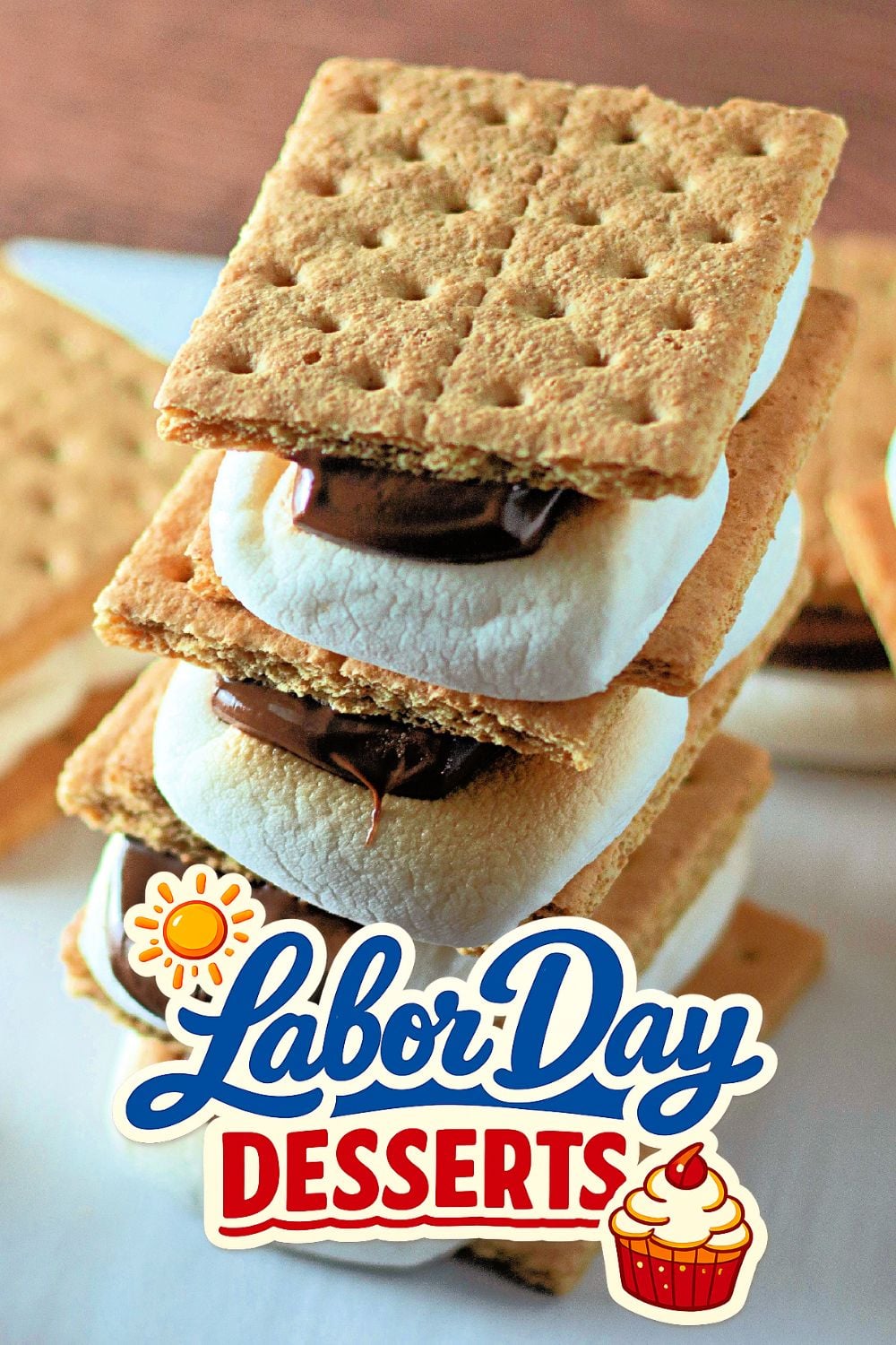 Oven Baked S&rsquo;mores - Labor Day dessert for a crowd