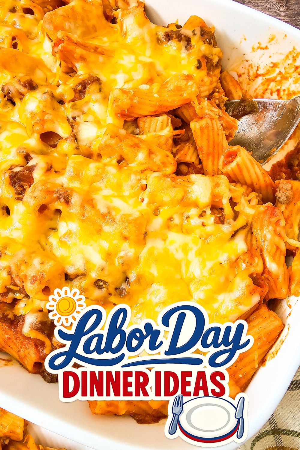 Sloppy Joe Casserole - Labor Day Dinner Ideas
