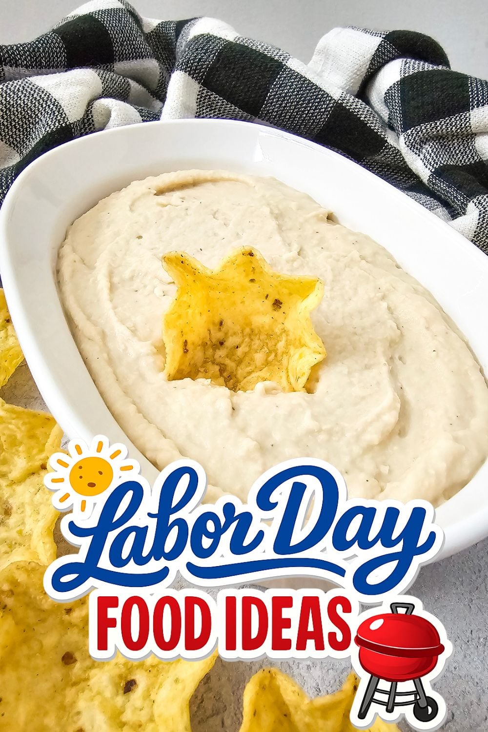 White Bean Dip - Labor Day Food Ideas