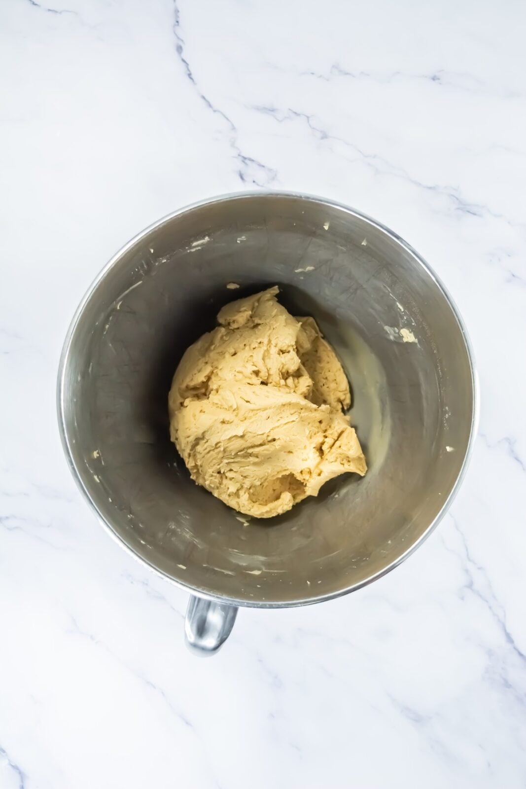 Whipped peanut butter filling with a thick frosting-like consistency
