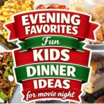 Fun Kids Dinner Ideas for Movie Night, Taco Pizza, Calzones and Corn Dogs