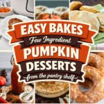 Few Ingredient Pumpkin Desserts for Thanksgiving, Easy Pantry Bakes