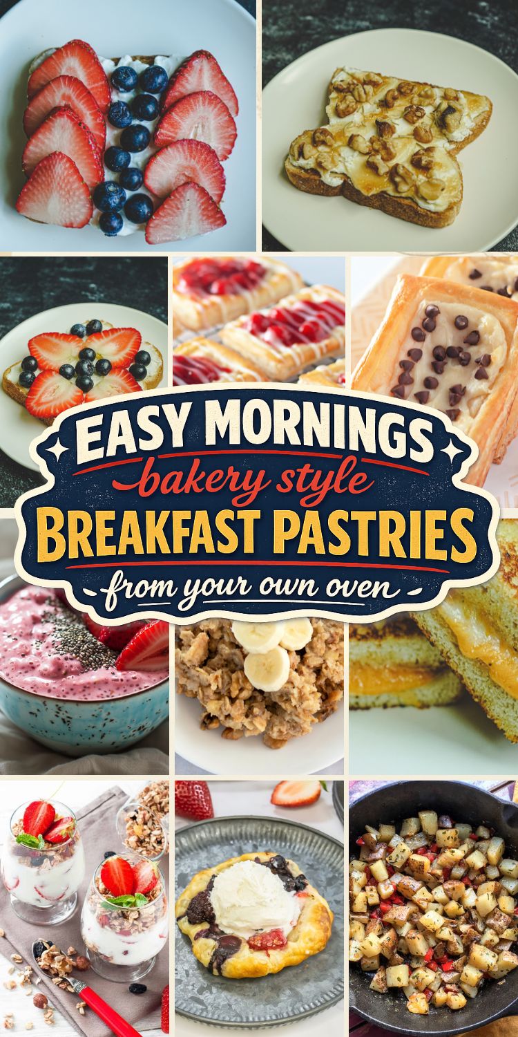 Quick Breakfast Ideas With Bakery Style Pastries From Your Own Oven
