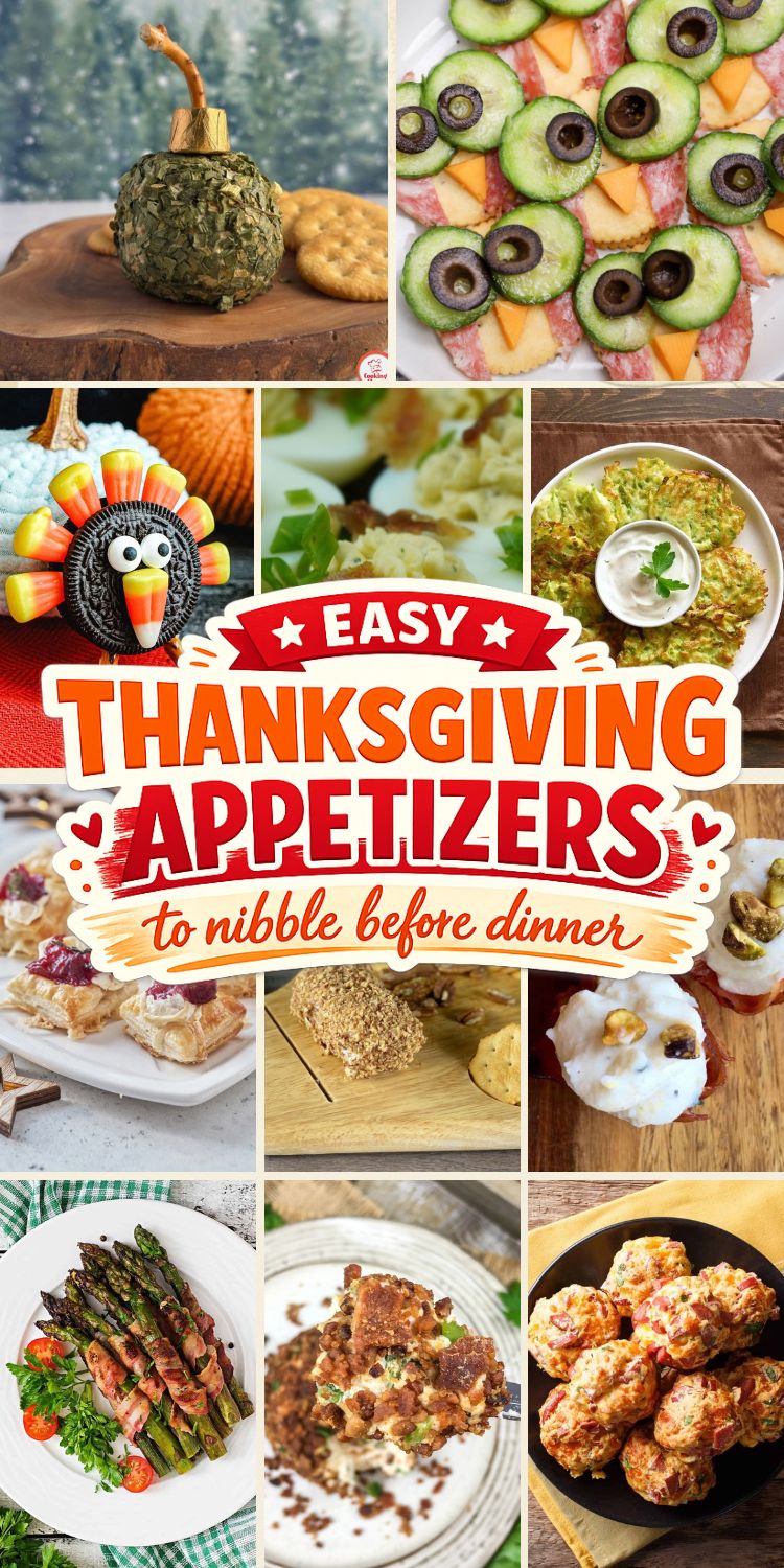 Easy Thanksgiving Appetizers to Nibble Before Dinner
