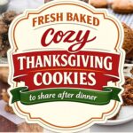 Cozy Thanksgiving Cookies to Share After Dinner, Pumpkin, Pecan and Cranberry