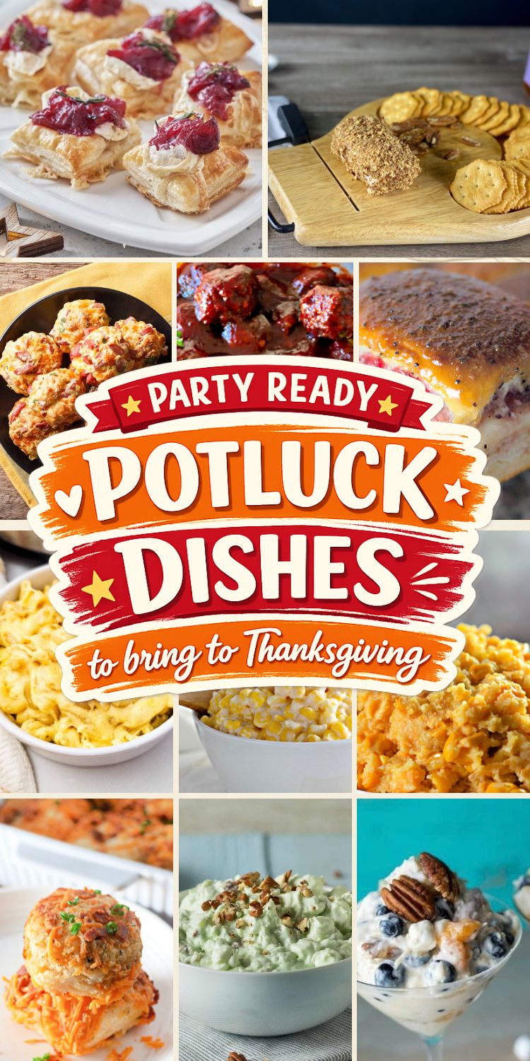 Thanksgiving Potluck Dishes to Bring, Party Ready Ideas Everyone Loves