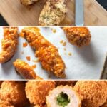 Air fryer chicken breast, sweet and spicy chicken tenders and crispy garlic butter chicken balls