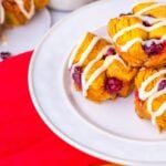 Cranberry Orange Monkey Bread Bites for Pinterest