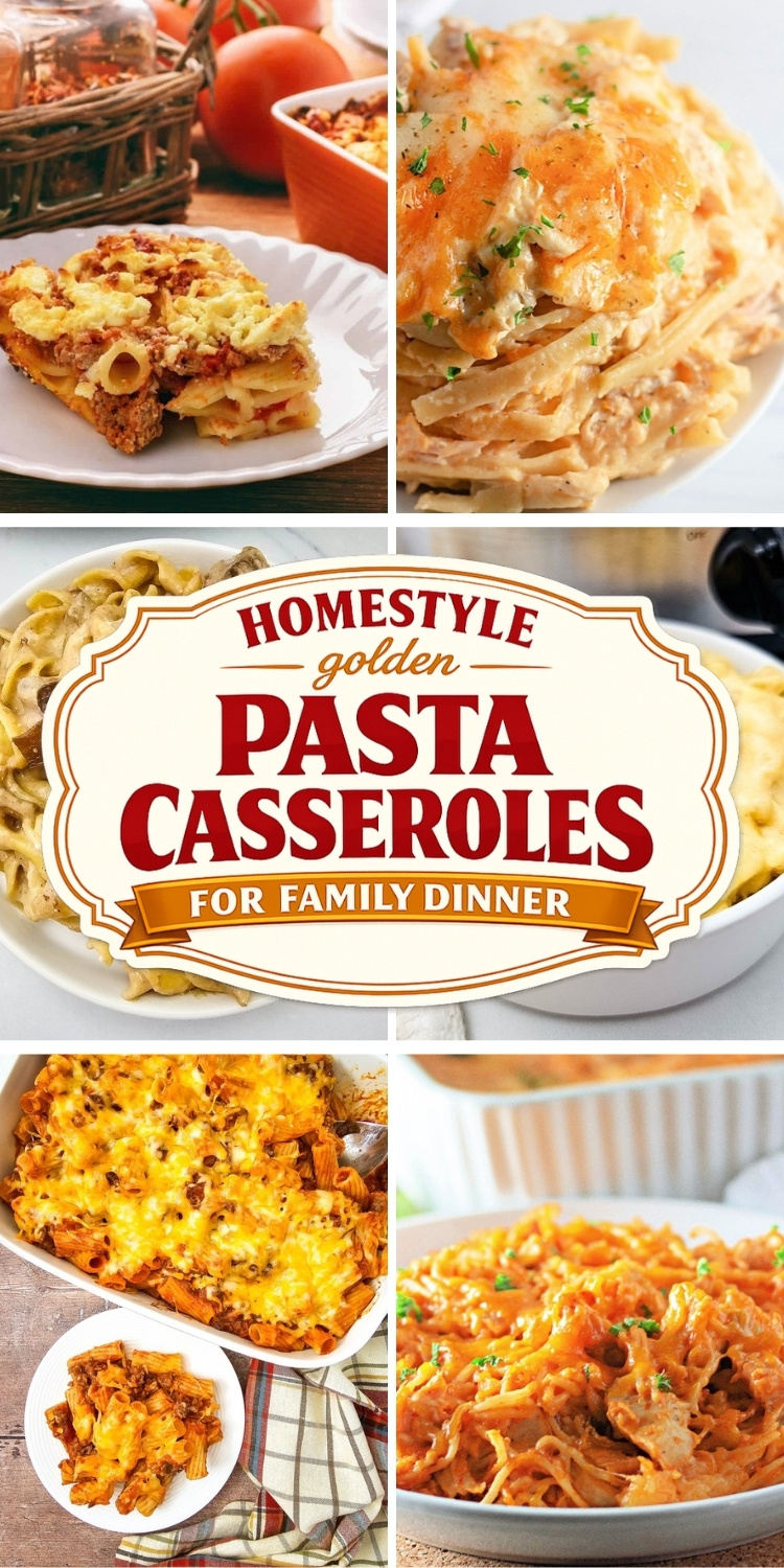 10 Homestyle Pasta Casseroles for Family Dinner