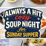 Cozy Crockpot Soup Night for Sunday Supper