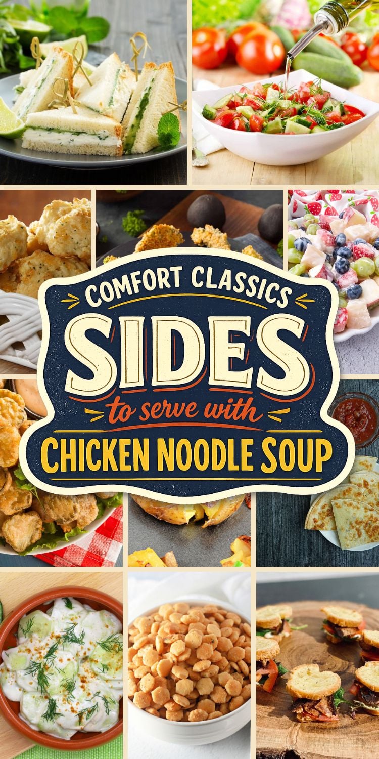 Sides to Serve With Chicken Noodle Soup, Comfort Classics for Winter