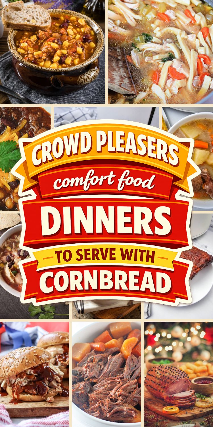 Comfort Food Dinners to Serve With Cornbread, Crowd Pleasers for Winter
